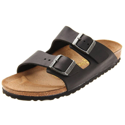 Birkenstock New Unisex Arizona Slide Black Oil 43 R