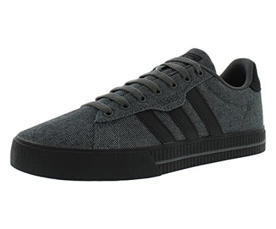 adidas Men's Daily 3.0 Skate Shoe, Grey/Black, 7